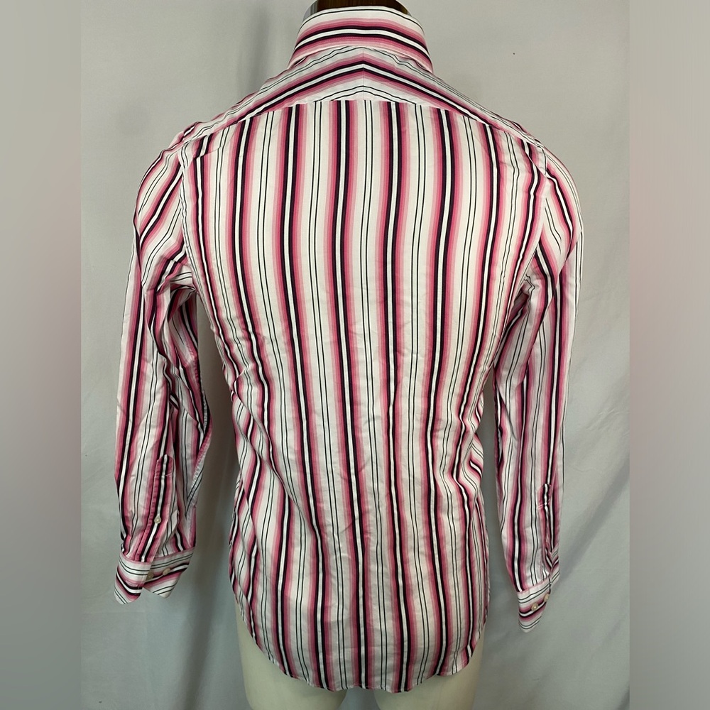 Express Design Studio Modern Fit Long Sleeve BU Shirt Men’s Small 14-14 1/2 - Picture 2 of 4